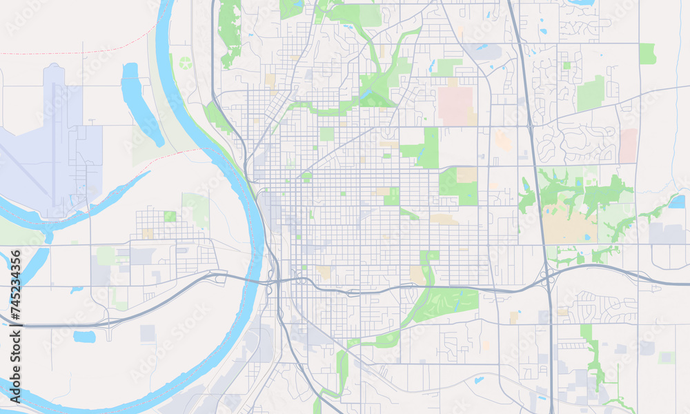 St. Joseph Missouri Detailed Map
