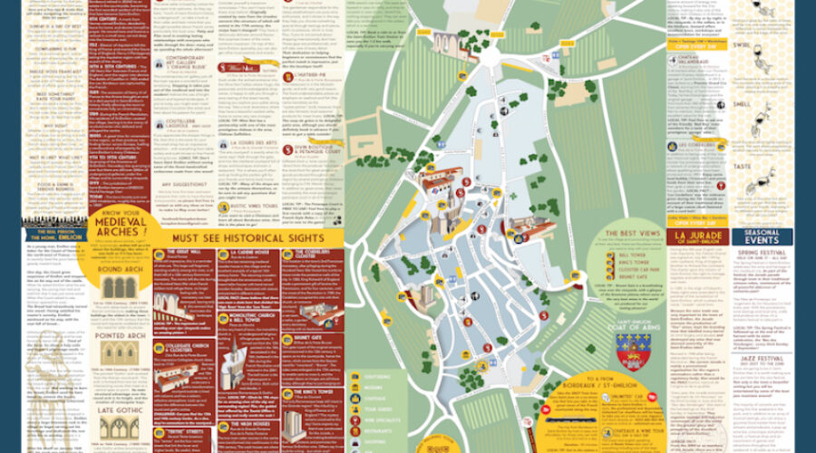 Map Of Saint Emilion France