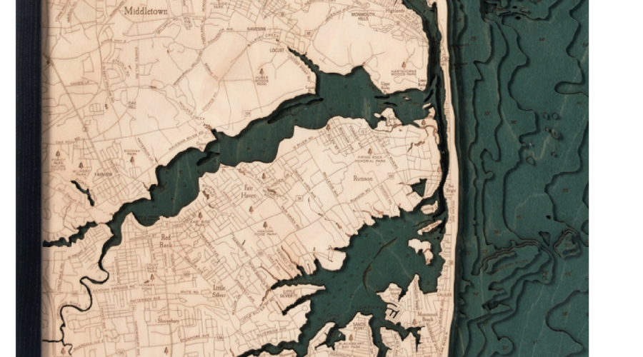 Map Of Rumson New Jersey