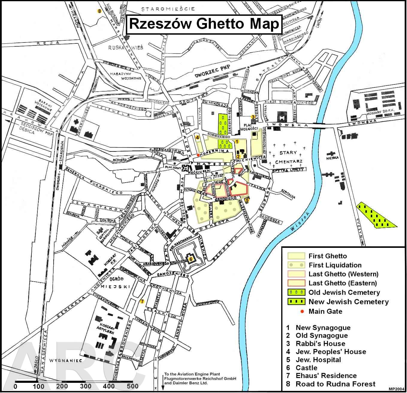 Rzeszow Poland Map from EPRZ to Katowice Muchowiec