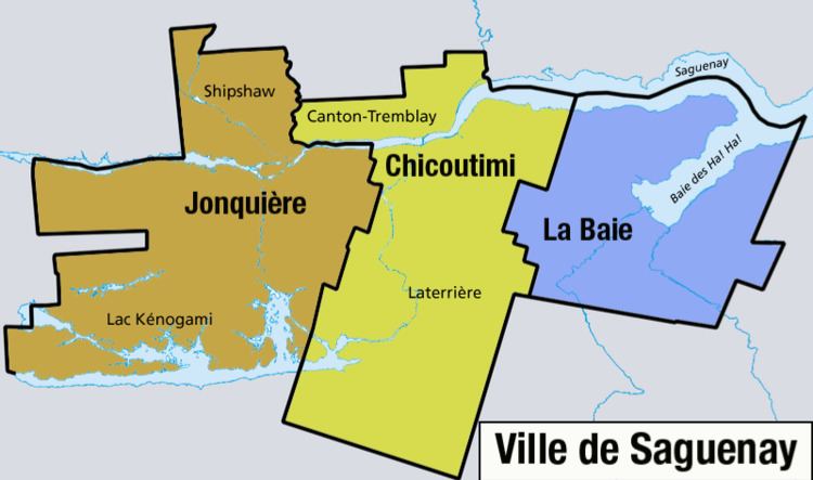 Boroughs of Saguenay