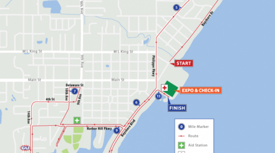 Map Of Safety Harbor Florida