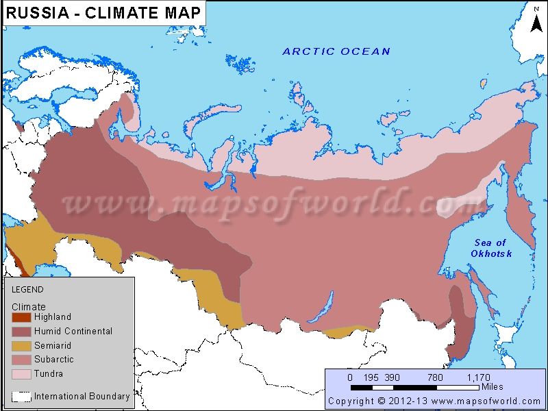 Map of Russia Climate Imperio Mongol