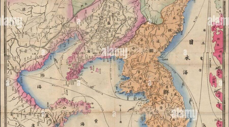 Map Of Russo Japanese War