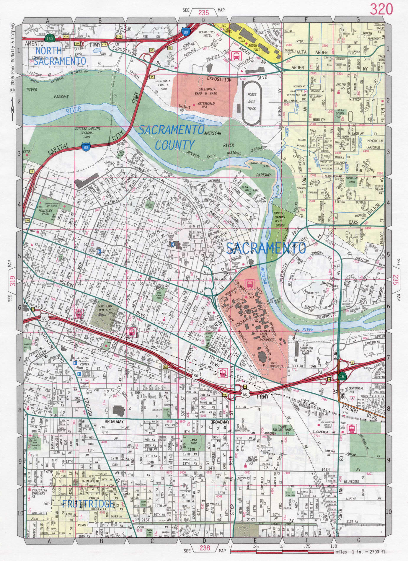 Printable Map Of Sacramento Ca | Wells Printable Map