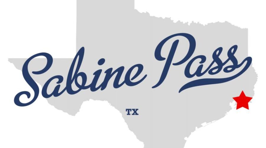 Map Of Sabine Pass Texas