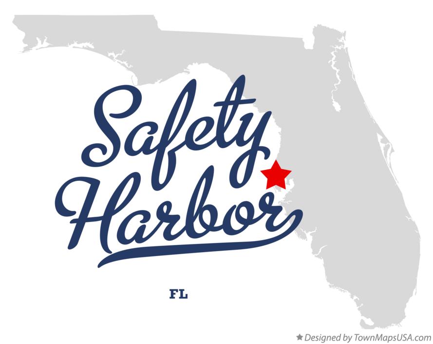 General Map of Safety Harbor, Florida