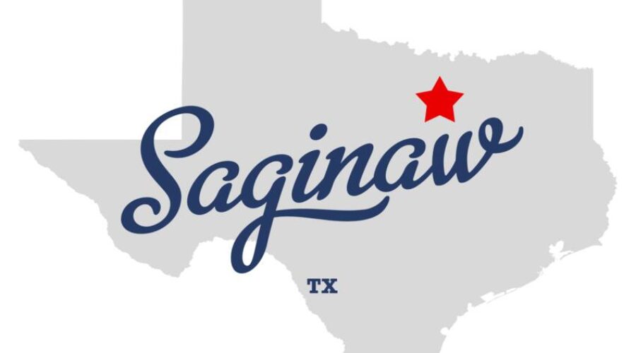 Map Of Saginaw Texas