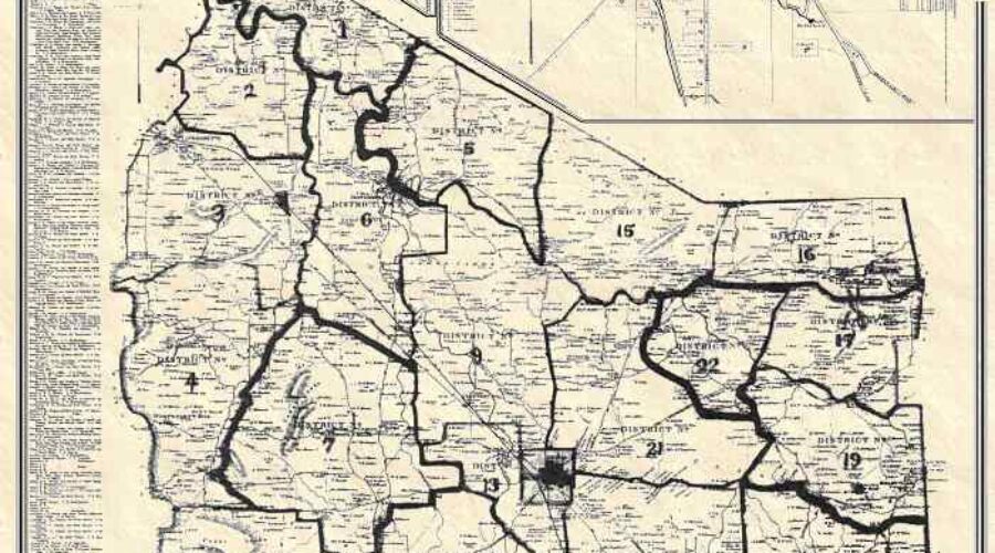 Map Of Rutherford County
