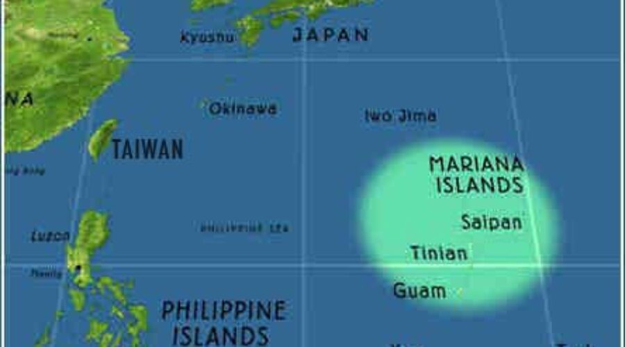 Map Of Saipan Mp