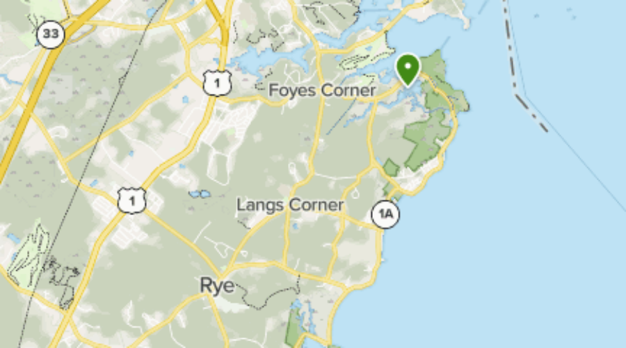 Map Of Rye New Hampshire