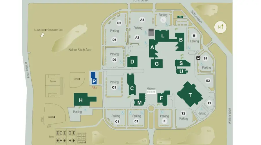 Map Of Moraine Valley