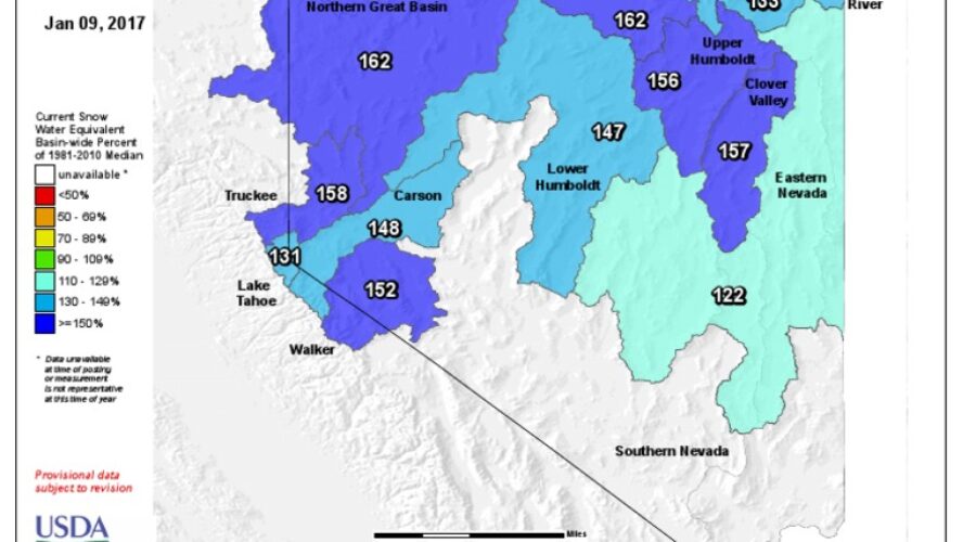 How Nevada’s 17% Snowpack Will Affect Your Summer Water Bill