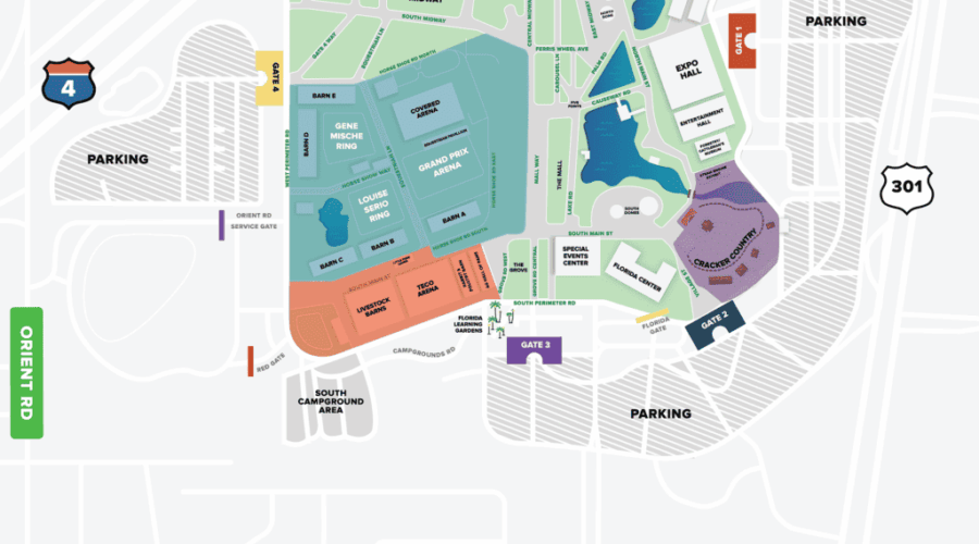 Nevada State Fair 2026: Parking Map and Shuttle Stops