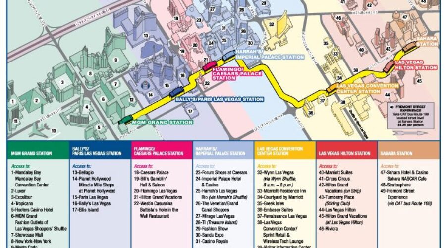 How The Vegas Loop’s Monorail Integration Will Reduce Strip Traffic