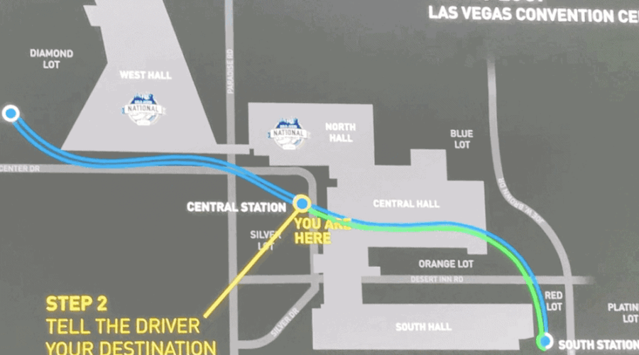 Future of Las Vegas Transit: Monorail Tracks Modified for Tesla Tunnels