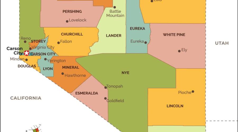 Nevada’s 6.6% Gaming Dip: A County-by-County Breakdown