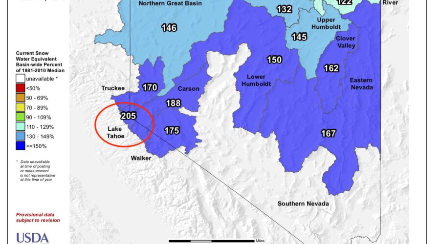Breaking Overnight: Lake Tahoe Snowpack Plummets to 17%